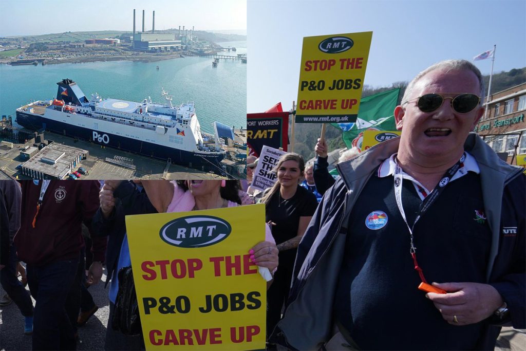 Υπό κράτηση πλοία της P&O: Τελευταία ευκαιρία από την κυβέρνηση για να αναιρεθεί η απόφασή της απόλυσης των 800 ναυτικών!