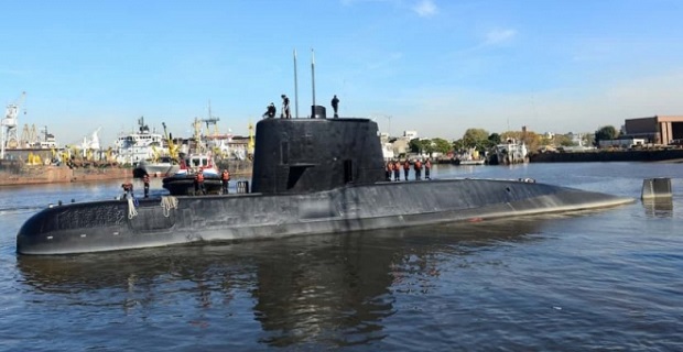 Αγνοείται αργεντίνικο υποβρύχιο μαζί με 44 ναυτικούς – βρέθηκαν ίχνη ραδιοσημάτων Αγνοείται αργεντίνικο υποβρύχιο μαζί με 44 ναυτικούς – βρέθηκαν ίχνη ραδιοσημάτων