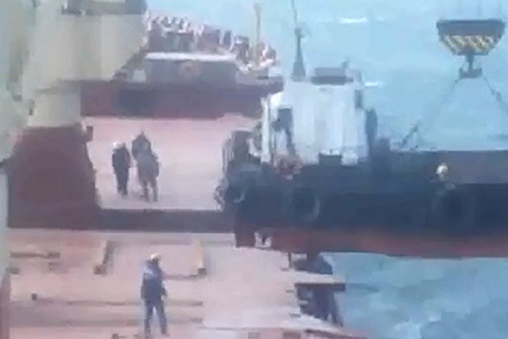 Ατύχημα κατά την στιγμή της ανύψωσης! 