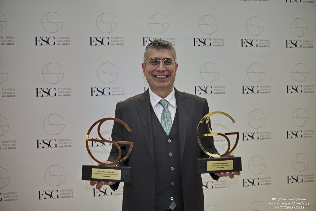 Διπλή διάκριση για την Attica Group στα ESG Shipping Awards 2023