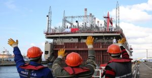 Karadeniz Holding'in yeni enerji gemilerini uğurlama töreni