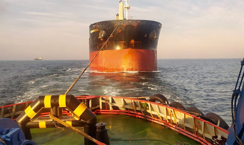 Φορτηγό πλοίο έμεινε ακυβέρνητο στη θάλασσα του Μαρμαρά λόγω μηχανικού προβλήματος