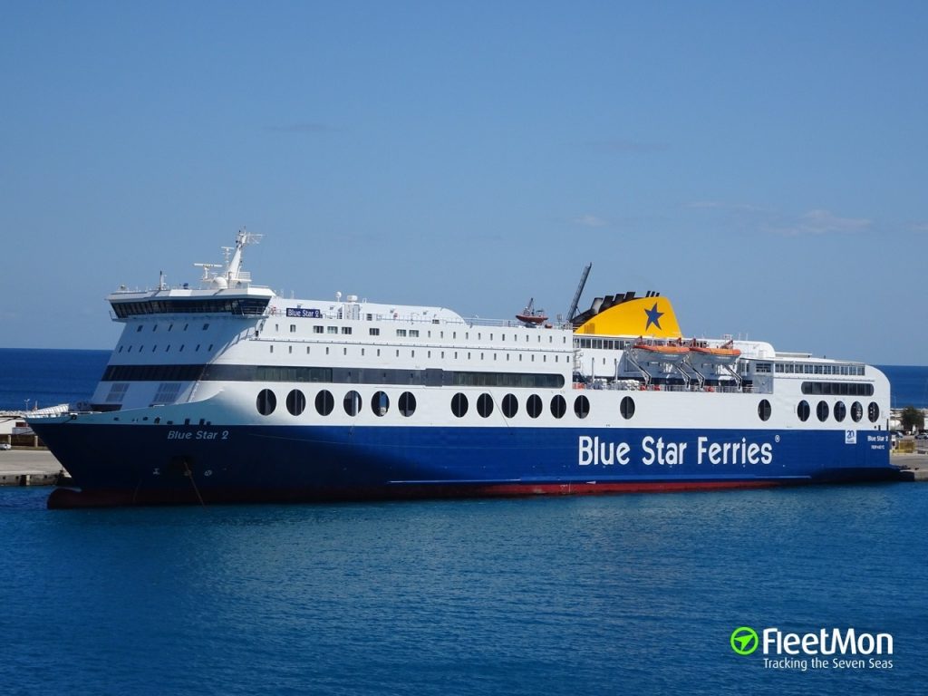 Τραυματισμός ναυτικού στο “BLUE STAR 2”
