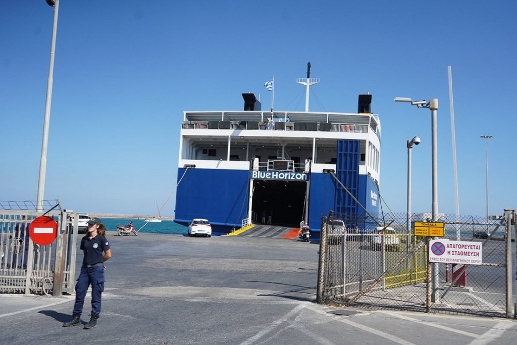 Τραυματισμός ναυτικού στο "BLUE HORIZON"