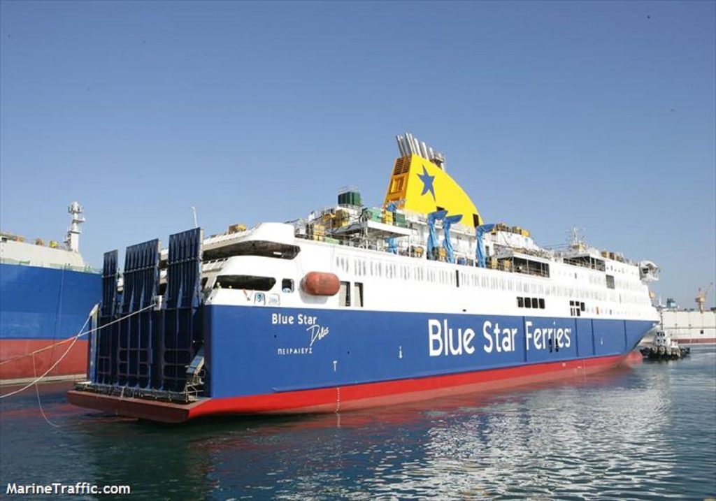 Ολοκληρώθηκε η εγκατάσταση scrubber στο Blue Star Delos