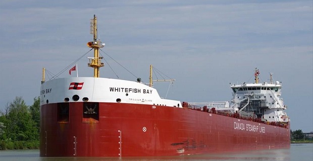 Καναδικό bulk carrier προσάραξε στο St. Lawrence River Channel bulk_carrier_Whitefish Bay