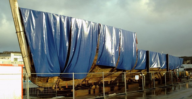 Σε ναυπηγείο το θρυλικό Καλυψώ του Κουστό calypso_repair