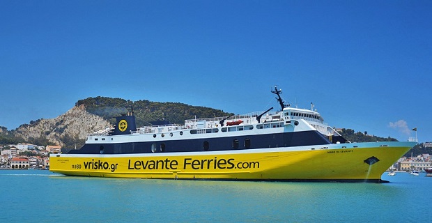 Η Levante Ferries καλύτερη ακτοπλοϊκή εταιρεία της χρονιάς