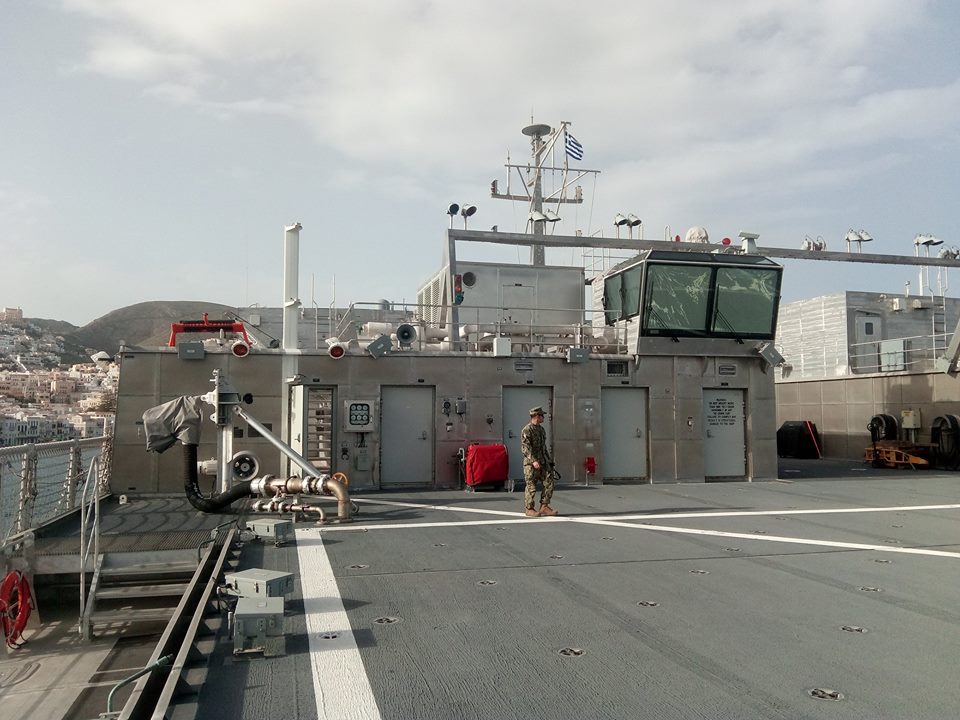 Στην Σύρο το Αμερικανικό πολεμικό ταχύπλοο Carson City