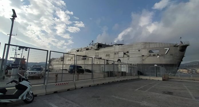 Στην Σύρο το Αμερικανικό πολεμικό ταχύπλοο Carson City