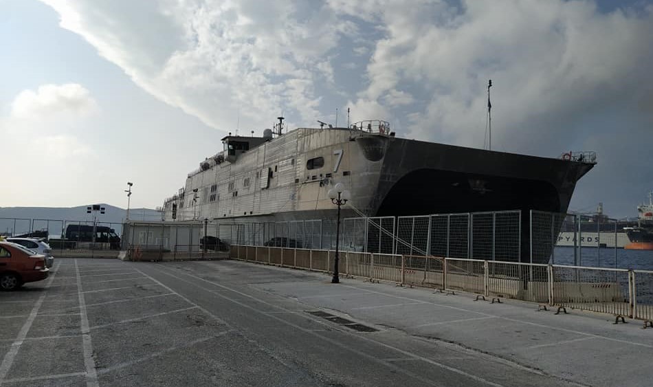 Στην Σύρο το Αμερικανικό πολεμικό ταχύπλοο Carson City