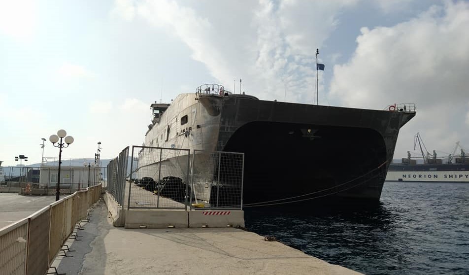 Στην Σύρο το Αμερικανικό πολεμικό ταχύπλοο Carson City