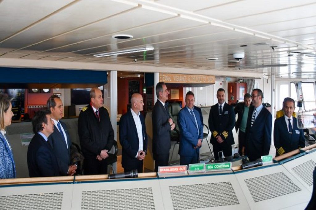Στη Θεσσαλονίκη το κρουαζιερόπλοιο «Celebrity Infinity» με 1.647 επιβάτες
