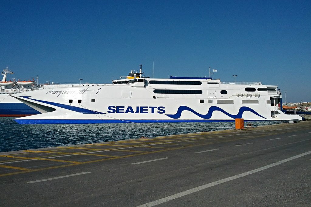 Seajets: Νέα γραμμή από Θεσσαλονίκη προς Λήμνο & Μυτιλήνη με το CHAMPION JET 1