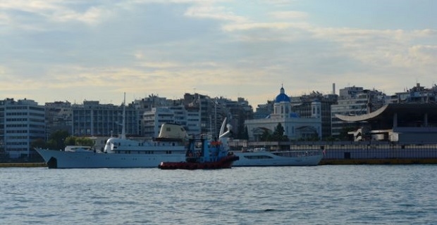 Στον Πειραιά η ιστορική θαλαμηγός Christina O 