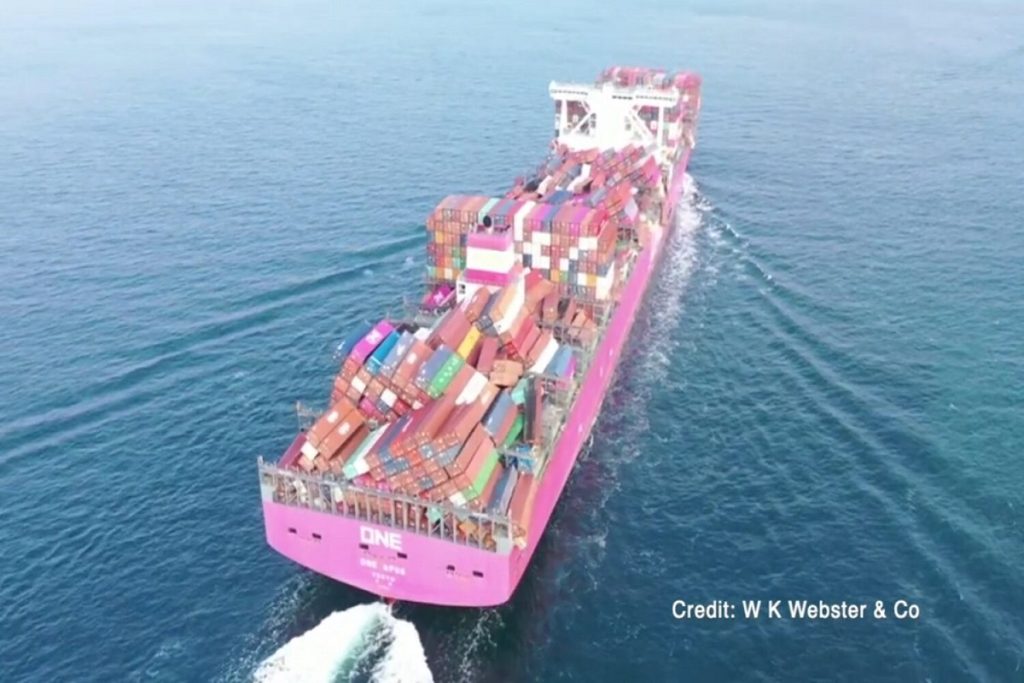 Η καταστροφή στο ONE Apus μέσα από τον φακό ενός drone (video)