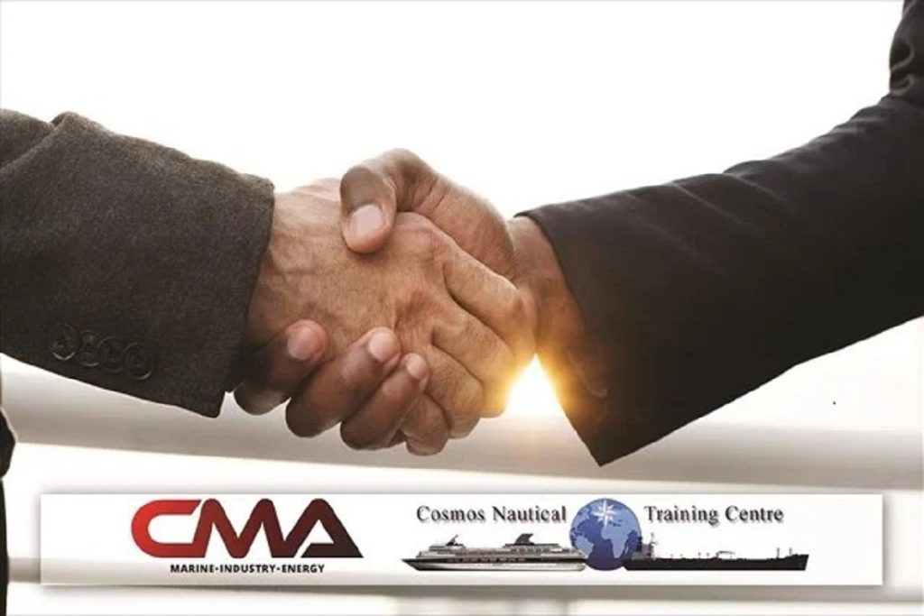 Η CMA D. ARGOUDELIS & CO S.A. ανακοινώνει την συνεργασία της με το Cosmos Nautical Training Centre