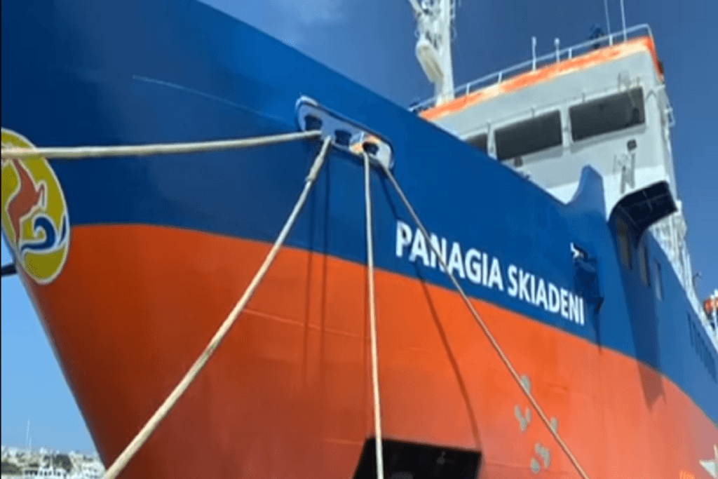 Ήχησαν οι κόρνες των πλοίων της DODEKANISOS SEAWAYS προς τιμήν των ναυτικών τους