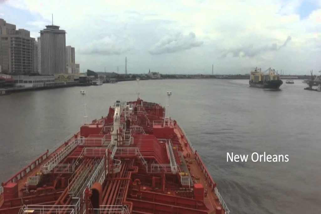 Διασχίζοντας τον Μισσισσιππή (timelapse video)