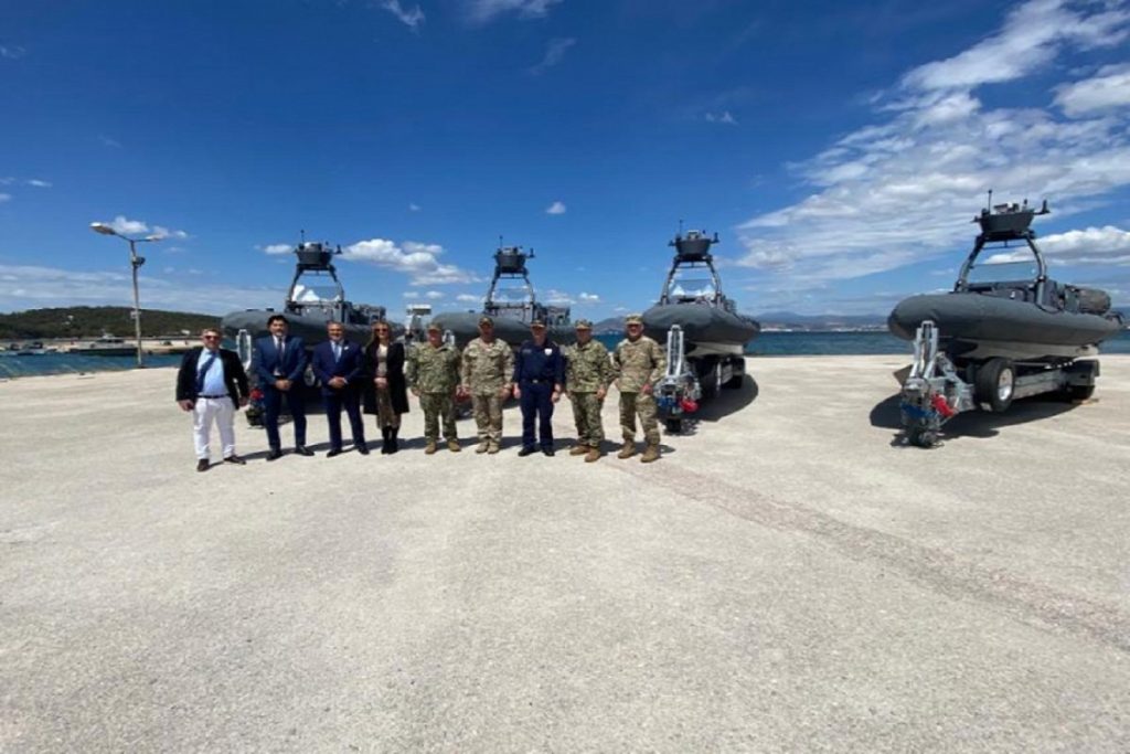 Δωρεά Σκαφών τύπου RHIB στο ΠΝ