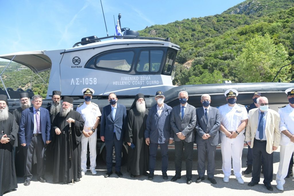 Η δωρεά της Ενώσεως Ελλήνων Εφοπλιστών στο Άγιο Όρος