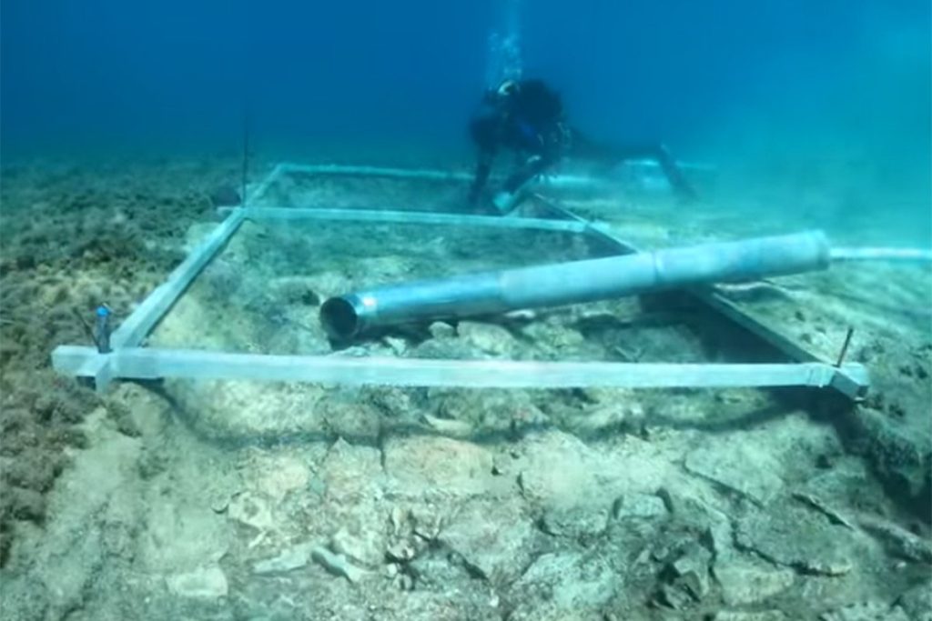 Ανακαλύφθηκε δρόμος 7.000 ετών στον βυθό της Μεσογείου (video)