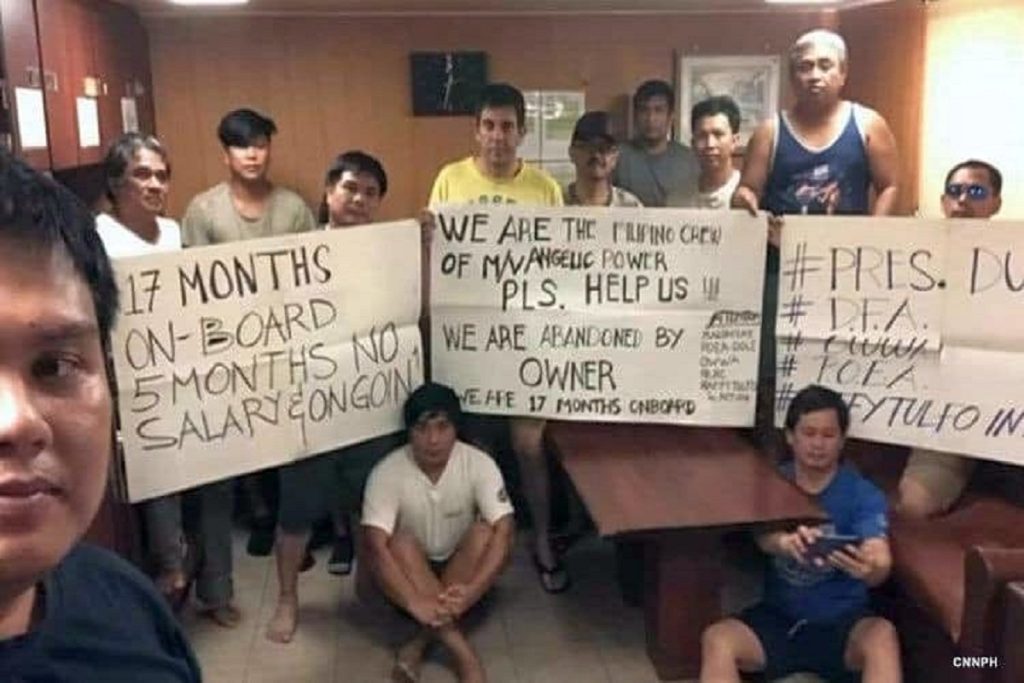 Κλαίνε για βοήθεια οι Φιλιππινέζοι ναυτικοί που έχουν εγκλωβιστεί στην Κίνα για 17 μήνες