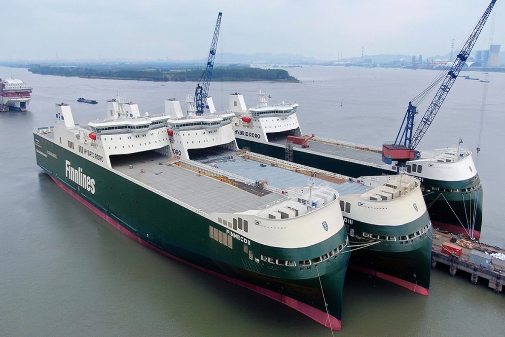 Το πρώτο υβριδικό Ro-Ro παραδόθηκε στην FINNLINES