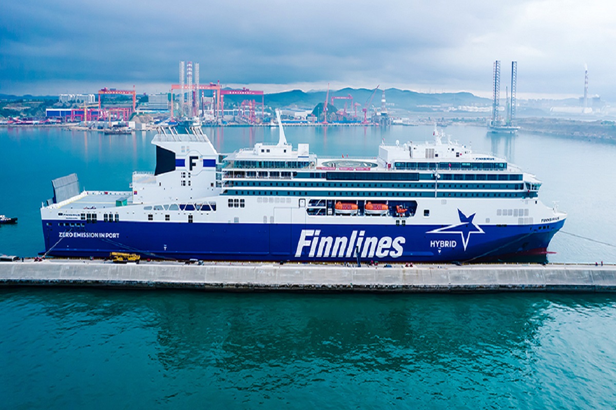Παραδόθηκε ένα από τα πιο σύγχρονα υβριδικά πλοία Ro-Pax στον κόσμο