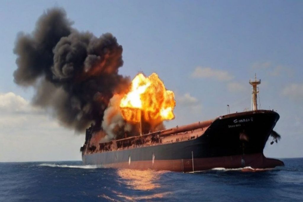 Πυρκαγιά σε δεξαμενόπλοιο - 5 νεκροί και 15 τραυματίες