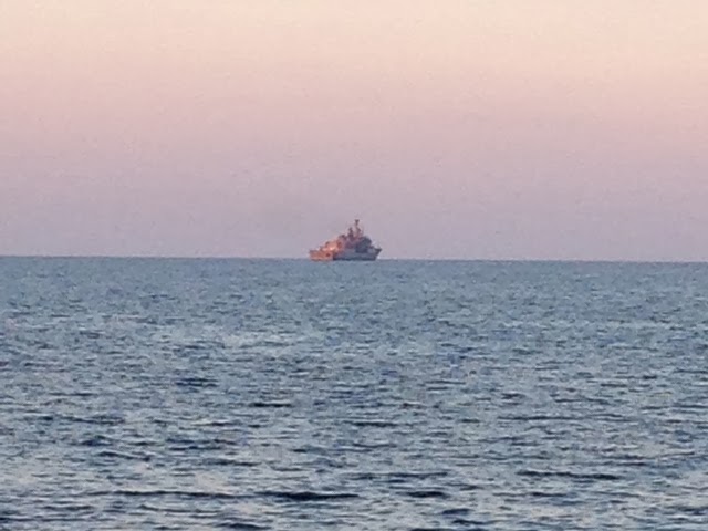 Γερμανική φρεγάτα στον κόλπο των Χανίων [φωτο]