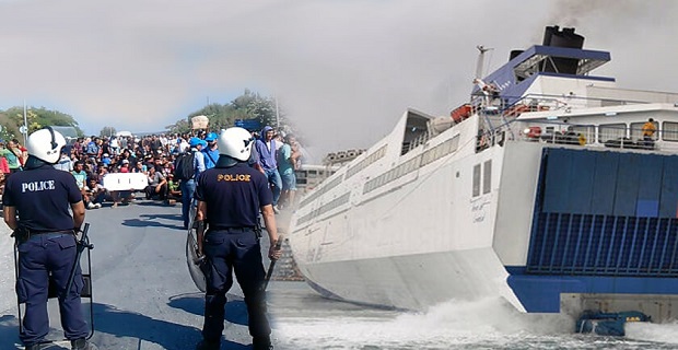 Σχέδια της Ελληνικής Κυβέρνησης για πλωτά Hotspot [βίντεο]