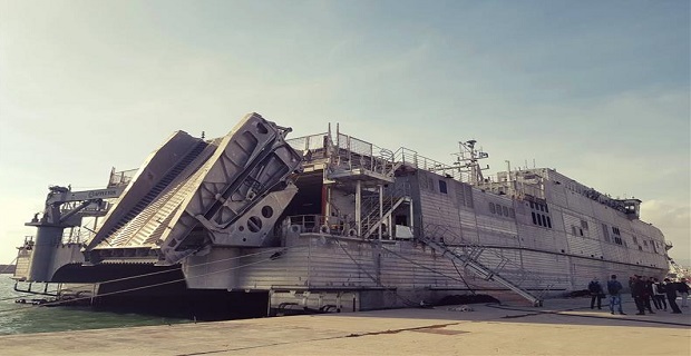 Στη Ρόδο το καταμαράν του Πολεμικού Ναυτικού των ΗΠΑ