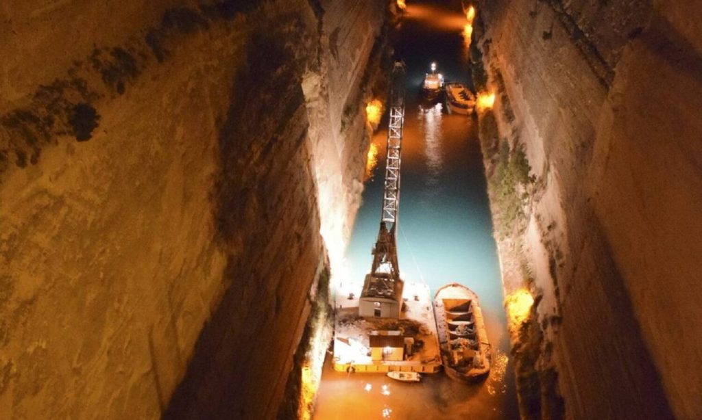 Κλειστός παραμένει ο Ισθμός της Κορίνθου