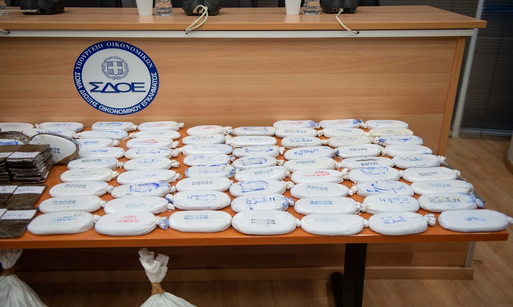 Εντοπίστηκε κοντέινερ με μεγάλη ποσότητα κάνναβης στο λιμάνι του Πειραιά