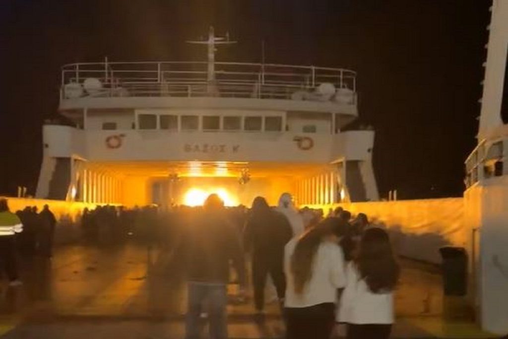 Ένα αλλιώτικο party πάνω στο ferry boat «ΒΑΣΟΣ Κ» στο Ληξουριώτικο Καρναβάλι 2024 (video)