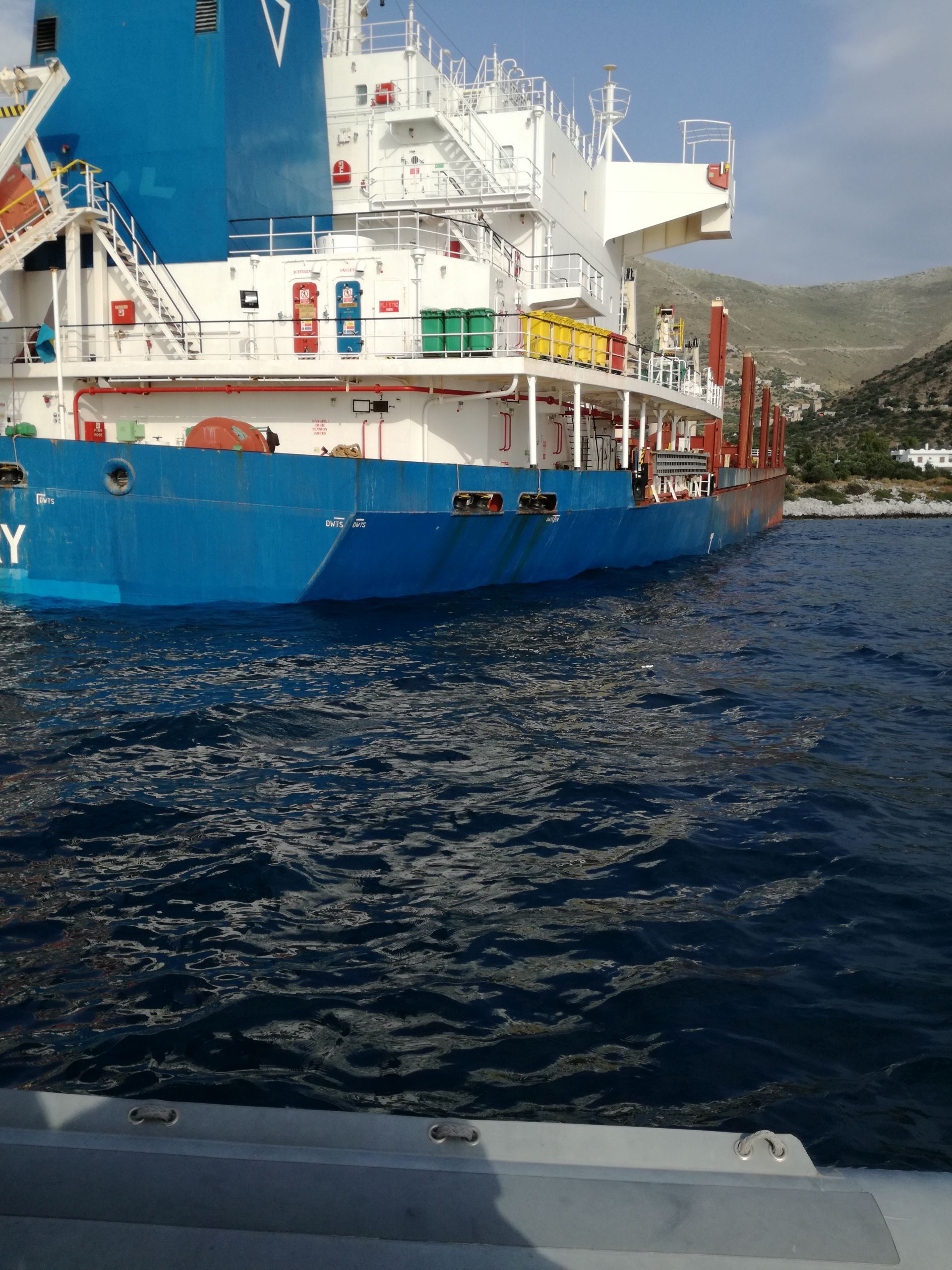 Συνελήφθησαν 4 μέλη πληρώματος του φορτηγού πλοίου που προσάραξε στο Γύθειο