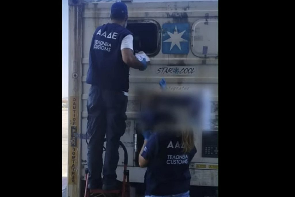 Κοκαΐνη άνω των 2,9 εκατομμυρίων ευρώ σε φορτίο με μπανάνες στη Θεσσαλονίκη (video)