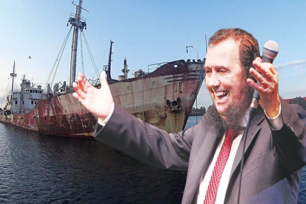 Πάρκο για καταδύσεις θα γίνει το βαπόρι του Σταμάτη Κόκοτα