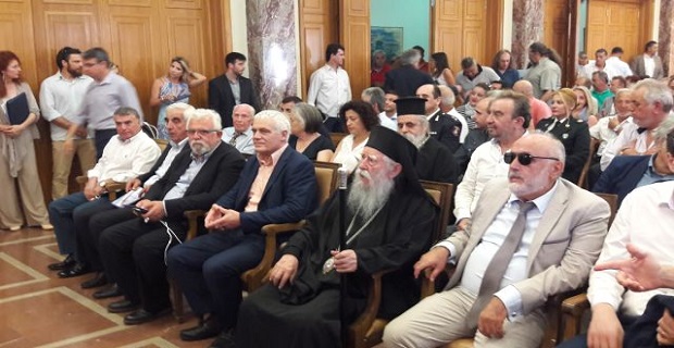 Επίτιμος Δημότης Πύργου ο Υπουργός Ναυτιλίας και Νησιωτικής Πολιτικής Παναγιώτης Κουρουμπλής