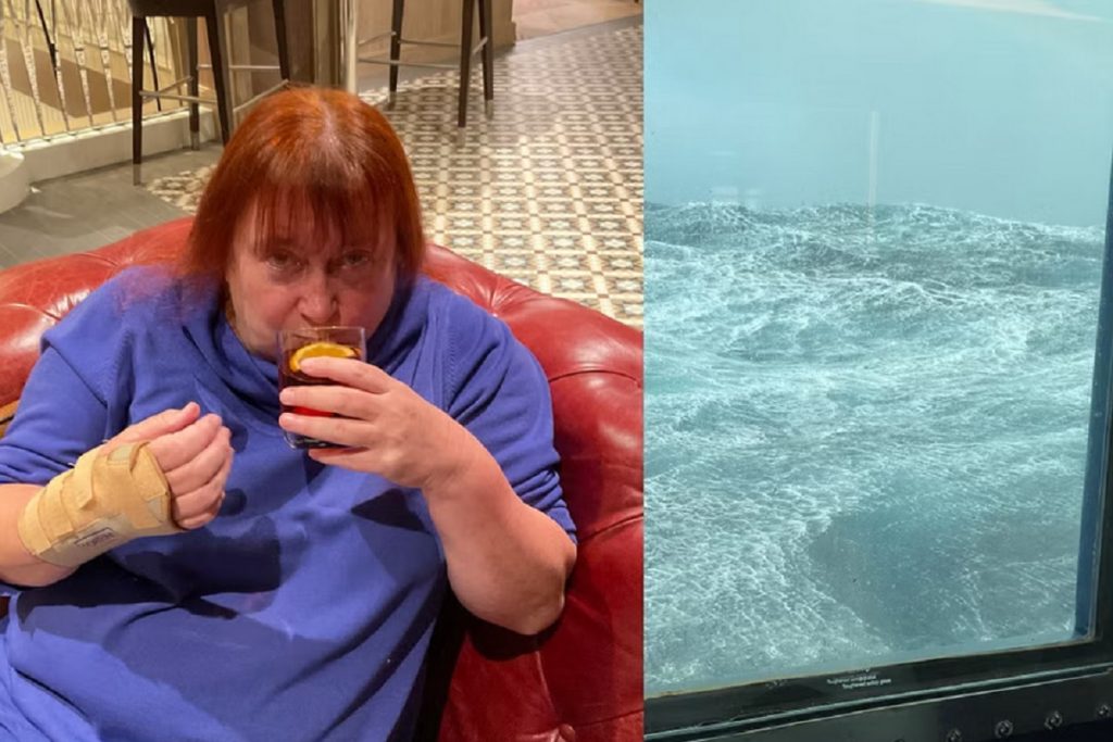 Πανικός σε κρουαζιερόπλοιο: 100 άνθρωποι τραυματίστηκαν όταν κρουαζιερόπλοιο έπεσε σε σφοδρή κακοκαιρία! Διακόπηκε η κρουαζιέρα (video)