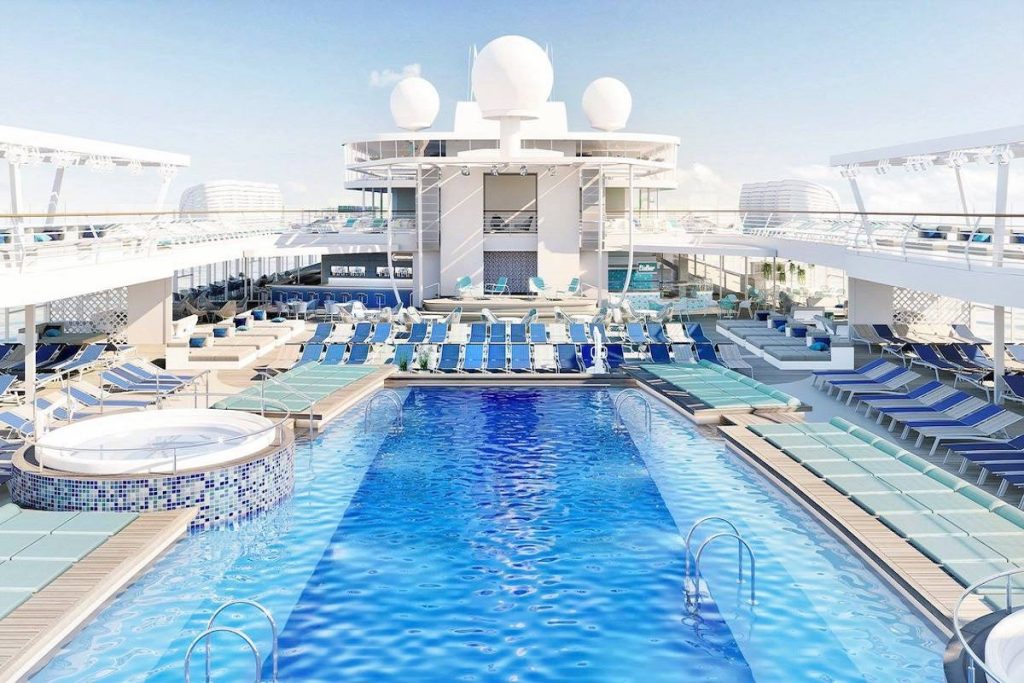 Το πρώτο μεγάλο κρουαζιερόπλοιο που θα κινείται με μεθανόλη έπεσε στο νερό