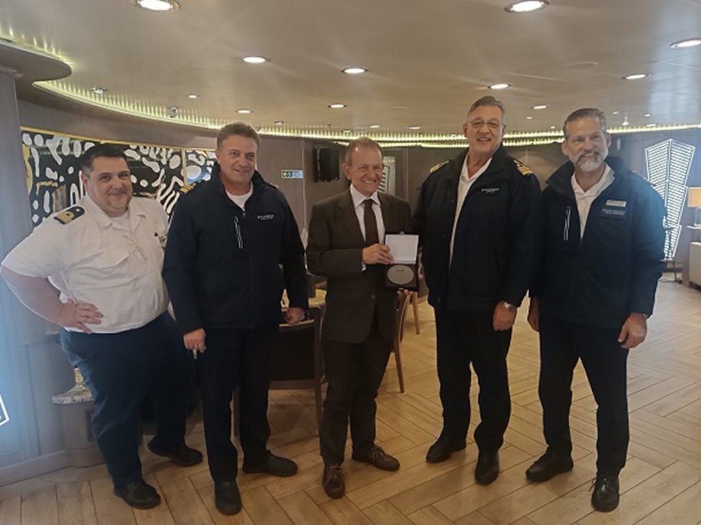 Ο ΟΛΒ στο τελευταίο κρουαζιερόπλοιο για το 2024