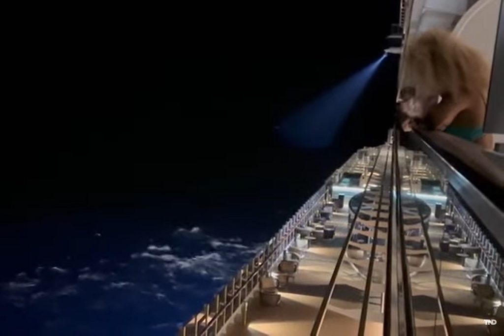 Ναυτικός έπεσε στη θάλασσα από κρουαζιερόπλοιο και αναζητείται (Video & Photo)