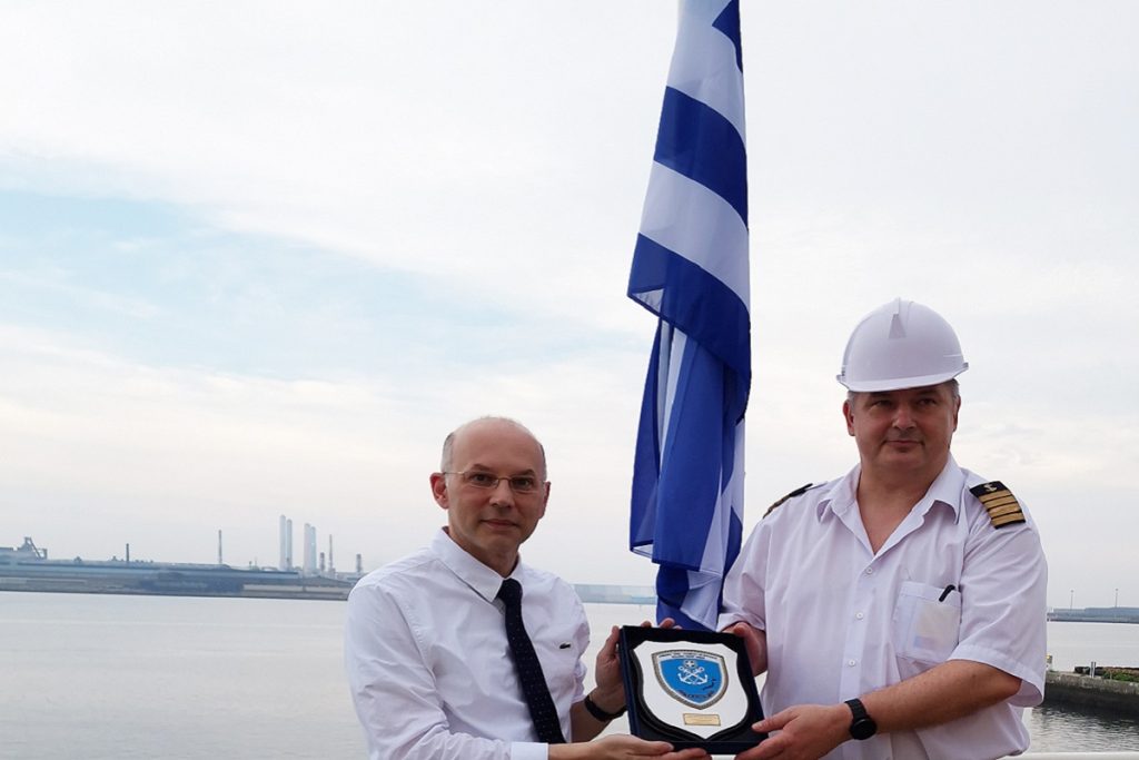 Ύψωσε την ελληνική σημαία το LNG/C «ΑΡΙΣΤΑΡΧΟΣ» υπό διαχείριση της Capital Gas Ship Management Corp.