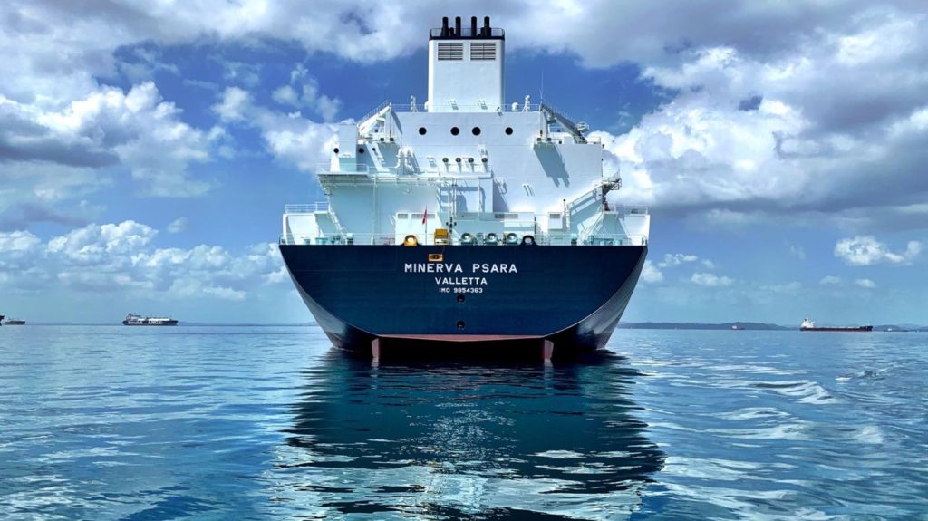Minerva Gas: Η τελετή κοψίματος του πρώτου κομματιού χάλυβα για το νέο LNG Carrier (SN2653)