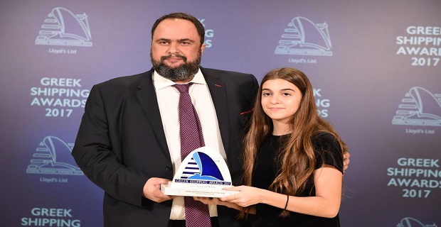 «Προσωπικότητα της Χρονιάς στην Ελληνική Ναυτιλία» ο Βαγ. Μαρινάκης