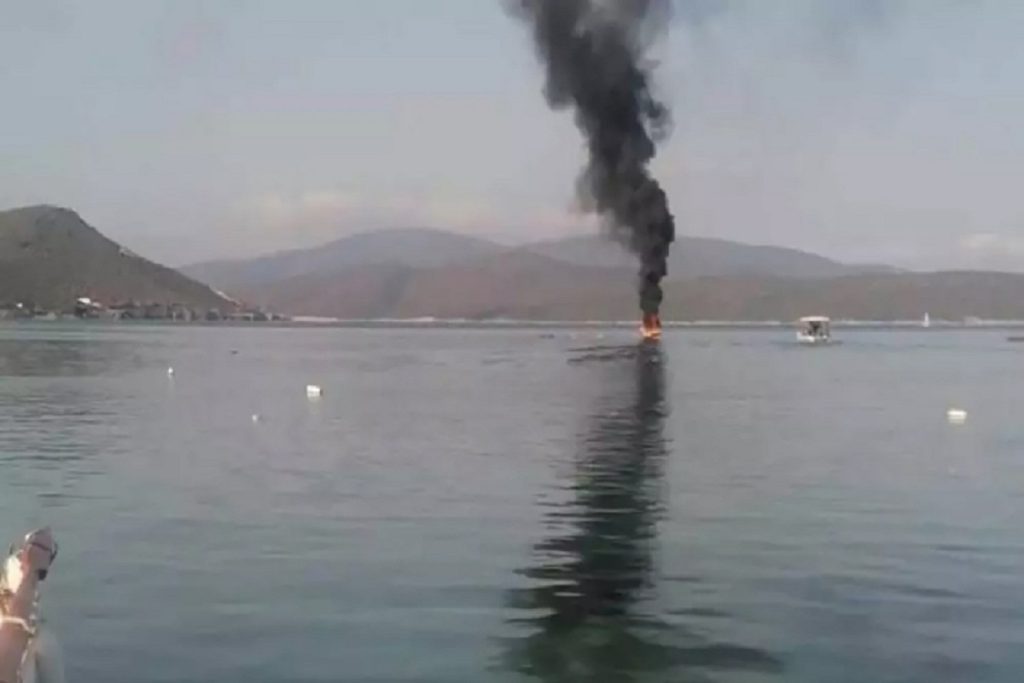 Δεν προκλήθηκε θαλάσσια ρύπανση από την βύθιση του σκάφους στο Μαρμάρι