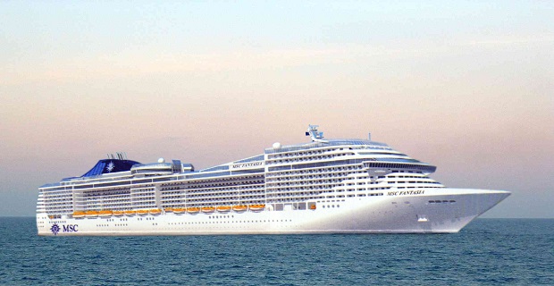 Kreuzfahrtschiff "MSC Fantasia"