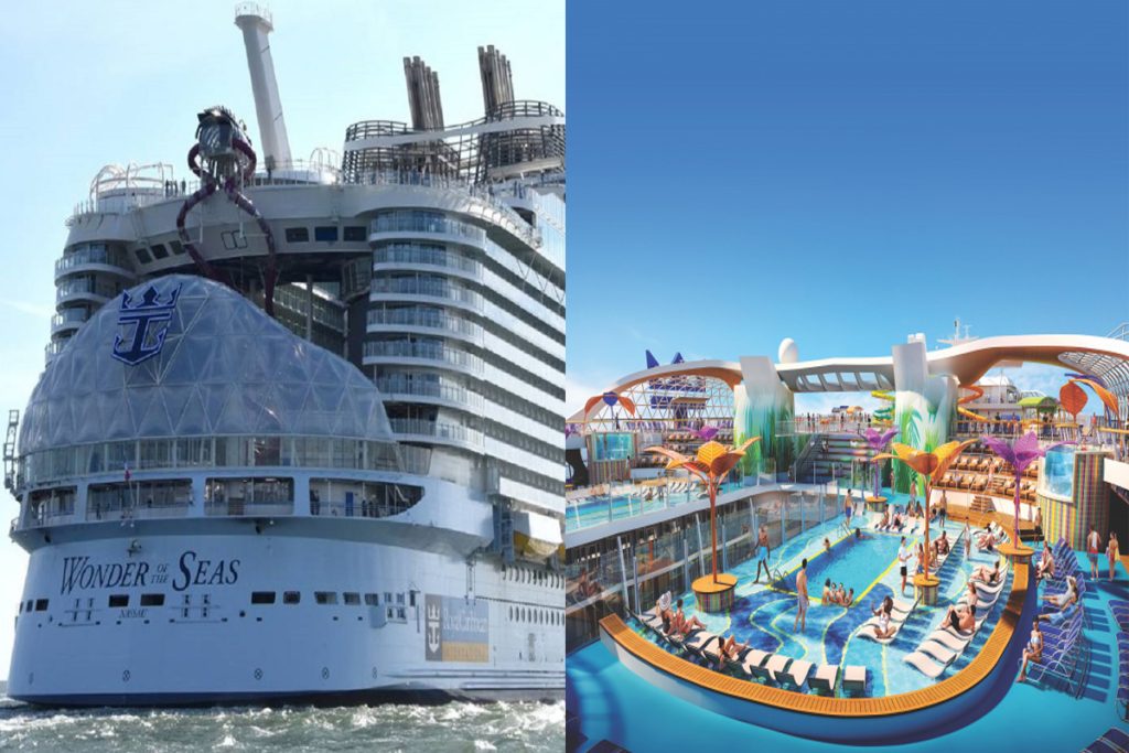 Η Royal Caribbean παρέλαβε το μεγαλύτερο κρουαζιερόπλοιο του κόσμου «Wonder of the Seas»